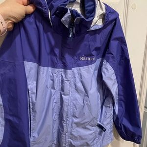 Purple / Lavender Marmot Raincoat Children's size 6 - 7